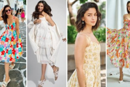 Bollywood actresses wearing floral spring outfits 2026