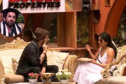 Ruchita Jamdar and Vishal Kotian inside Bigg Boss Marathi 6 house